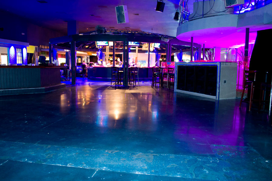 Miami Nightclub with Polished Concrete - Polished Concrete & Micro